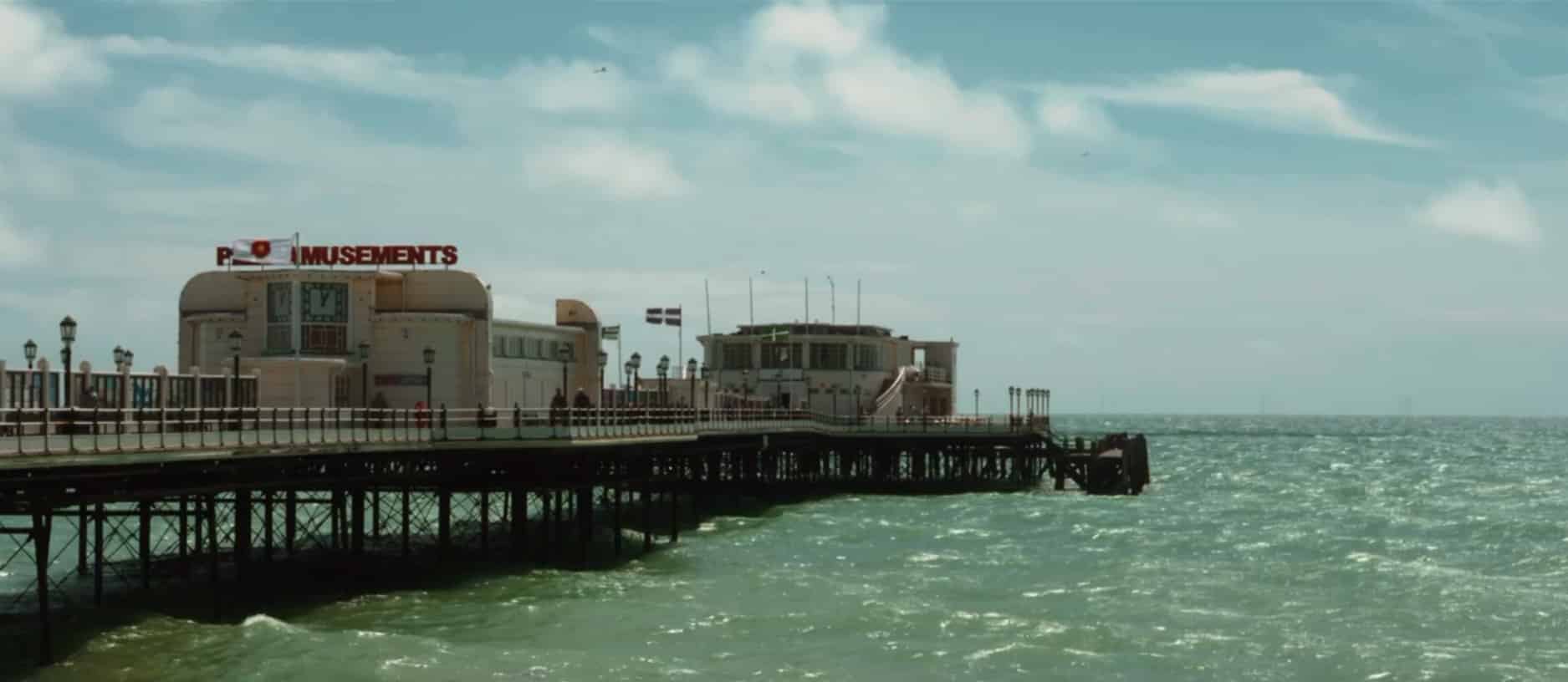 Worthing Pier on a sunny day