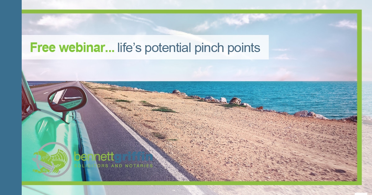 Webinar - Lifes Potential Pinch Points